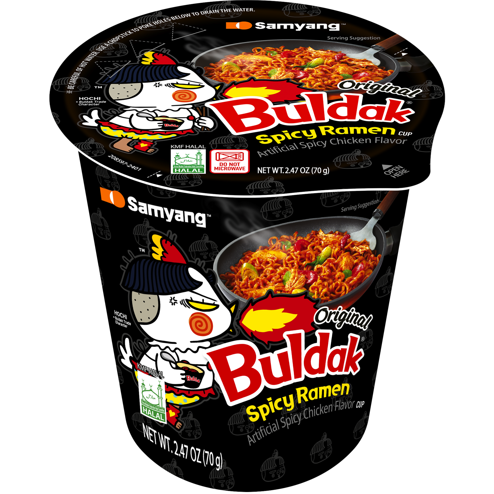 Buldak Ramen Original Cup 2.47 OZ (70g)