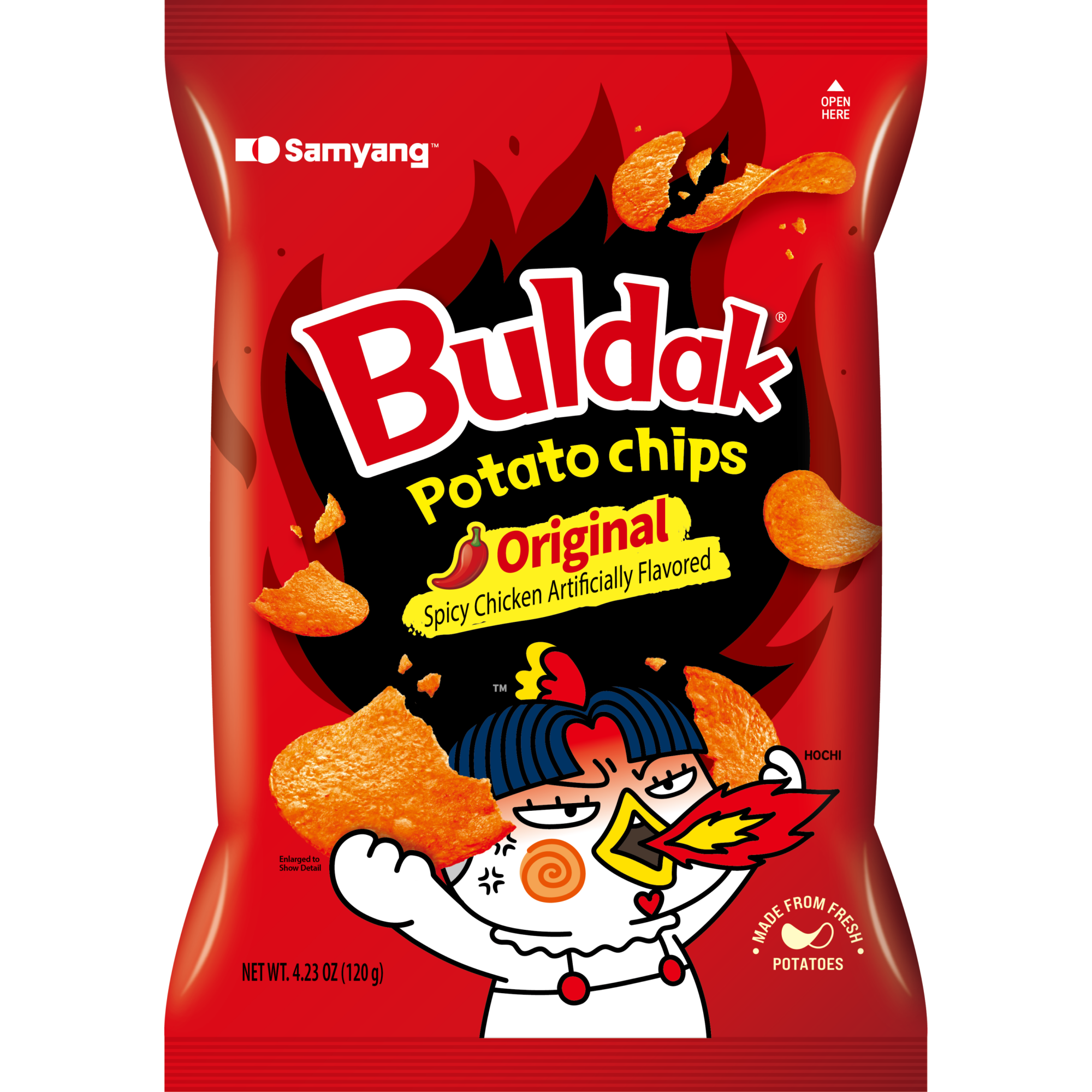 Buldak Potato Chips Original 120g
